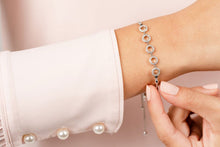 Load image into Gallery viewer, Circles Of Love Adjustable Diamond Bracelet with 0.53 ct.(finished) 1.1mm - Luxury Time NYC