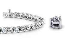 Load image into Gallery viewer, Classic 3 Prong Diamond Tennis Bracelet with 1.00 ct.(finished) 1.5mm - Luxury Time NYC