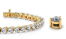 Load image into Gallery viewer, Classic 3 Prong Diamond Tennis Bracelet with 1.00 ct.(finished) 1.5mm - Luxury Time NYC