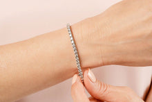 Load image into Gallery viewer, Classic 4 Prong Diamond Tennis Bracelet with 10.26 ct.(finished) 4.2mm - Luxury Time NYC