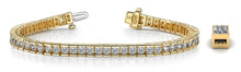 Load image into Gallery viewer, Classic Diamond Box Diamond Tennis Bracelet with 11.00 ct.(finished) 4.25mm - Luxury Time NYC