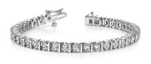 Load image into Gallery viewer, Classic Diamond Link Prong Set Diamond Tennis Bracelet with 13.00 ct.(finished) 5mm - Luxury Time NYC