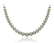 Load image into Gallery viewer, Classic Diamond Strand Necklace With Shiny Diamond Links with 1.99 ct.(finished) - Luxury Time NYC