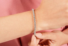 Load image into Gallery viewer, Classic Four Prong Diamond Tennis Bracelet with 11.20 ct.(finished) 4.5mm - Luxury Time NYC