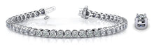 Load image into Gallery viewer, Classic Four Prong Diamond Tennis Bracelet with 15.00 ct.(finished) 5mm - Luxury Time NYC