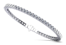 Load image into Gallery viewer, Classic Four Prong Flexible Bangle Diamond with 2.31 ct.(finished) 2mm - Luxury Time NYC