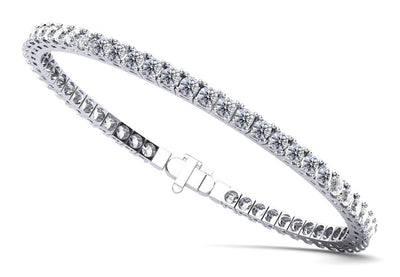 Classic Four Prong Flexible Bangle Diamond with 2.31 ct.(finished) 2mm - Luxury Time NYC