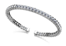 Load image into Gallery viewer, Classic Four Prong Flexible Diamond Bangle with 2.31 ct.(finished) 2mm - Luxury Time NYC