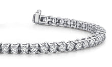 Load image into Gallery viewer, Classic Four Prong Round Diamond Tennis Bracelet with 2.02 ct.(finished) 1.9mm - Luxury Time NYC