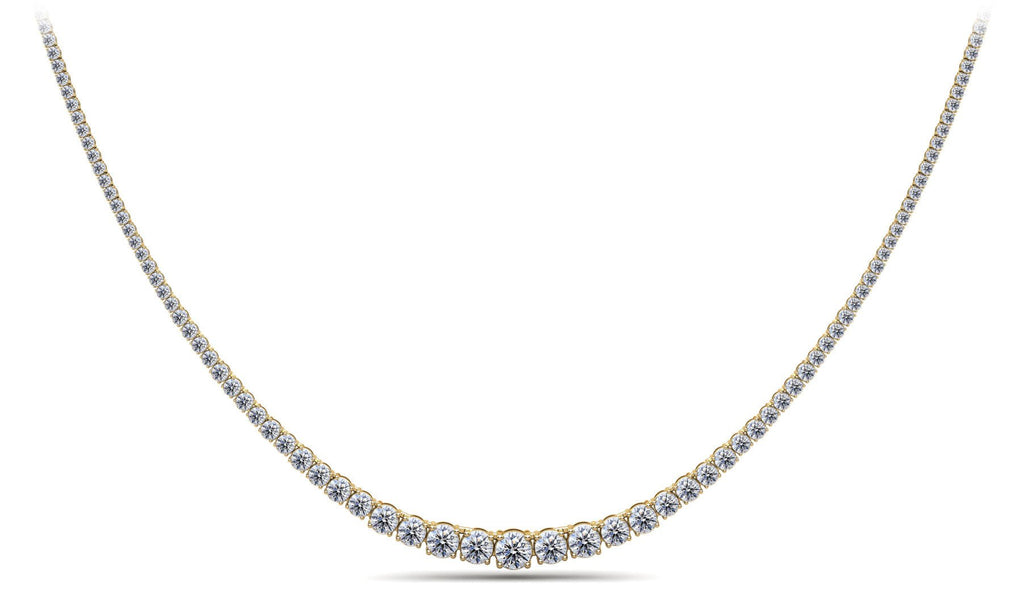 Classic Graduated Strand Of Diamonds with 10.00 ct.(finished) - Luxury Time NYC