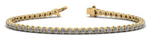 Load image into Gallery viewer, Classic Link Diamond Tennis Bracelet with 2.05 ct.(finished) 2.1mm - Luxury Time NYC