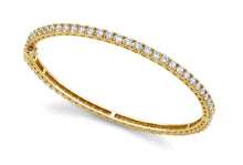 Load image into Gallery viewer, Classic Prong Set Diamond Bangle with 2.48 ct.(finished) 2mm - Luxury Time NYC