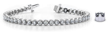 Load image into Gallery viewer, Classic Prong Set Diamond Tennis Bracelet with 10.50 ct.(finished) 4.5mm - Luxury Time NYC