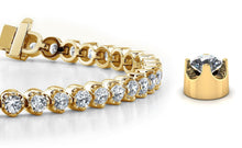 Load image into Gallery viewer, Classic Prong Set Diamond Tennis Bracelet with 1.98 ct.(finished) 1.9mm - Luxury Time NYC