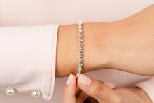 Load image into Gallery viewer, Classic Prong Set Diamond Tennis Bracelet with 3.87 ct.(finished) 2.8mm - Luxury Time NYC