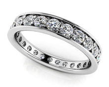 Load image into Gallery viewer, Classic Single Row Eternity Diamond Ring with 0.59 ct.(finished) 1.5mm - Luxury Time NYC