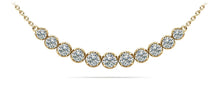 Load image into Gallery viewer, Classic Strand Necklace With Graduated Diamonds And Chain Lab - Grown Diamond with 3.07 ct.(finished) - Luxury Time NYC