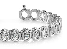 Load image into Gallery viewer, Classic Two Tone Add A Diamond Bracelet with 0.60 ct.(finished) 3mm - Luxury Time NYC