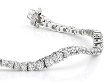 Load image into Gallery viewer, Classic Wave Journey Bracelet In Diamond with 4.00 ct.(finished) - Luxury Time NYC