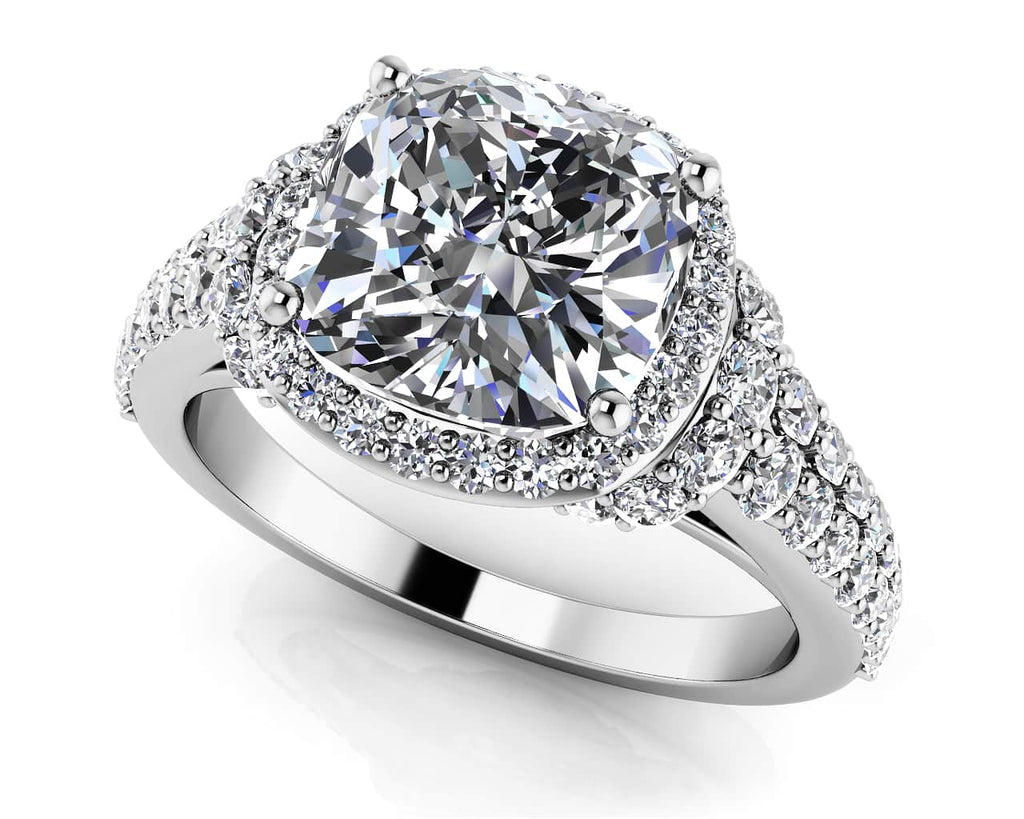 Cloud Nine Diamond Engagement Ring with 1.16 ct. (0.50 ct. center diamond) - Luxury Time NYC