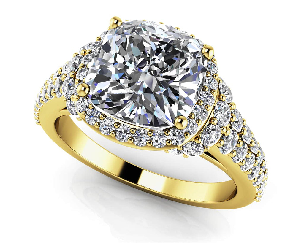 Cloud Nine Diamond Engagement Ring with 1.16 ct. (0.50 ct. center diamond) - Luxury Time NYC