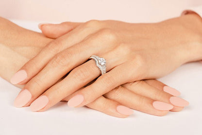 Contemporary Engagement Ring With Side Stones Diamond with 1.86 ct. (1.00 ct. center diamond) - Luxury Time NYC