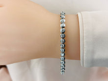 Load image into Gallery viewer, Cushion Inspired Round Diamond Bracelet with 1.97 ct.(finished) 2.2mm - Luxury Time NYC