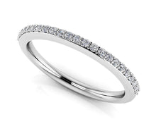 Load image into Gallery viewer, Dazzling Dreams Diamond Wedding Band Diamond with 0.18 ct.(finished) 1.2mm - Luxury Time NYC