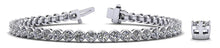 Load image into Gallery viewer, Dazzling Four Prong Diamond Tennis Bracelet with 2.21 ct.(finished) 2mm - Luxury Time NYC