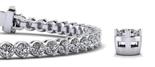 Load image into Gallery viewer, Dazzling Four Prong Diamond Tennis Bracelet with 2.21 ct.(finished) 2mm - Luxury Time NYC