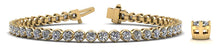 Load image into Gallery viewer, Dazzling Four Prong Diamond Tennis Bracelet with 2.21 ct.(finished) 2mm - Luxury Time NYC