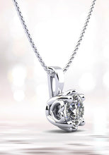 Load image into Gallery viewer, Dearest Sweetheart Diamond Pendant with 0.25 ct.(finished) 4mm - Luxury Time NYC