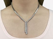 Load image into Gallery viewer, Diamond Bolero Tie Diamond Necklace with 2.04 ct.(finished) - Luxury Time NYC