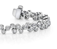 Load image into Gallery viewer, Diamond Bubble Diamond Bracelet with 1.64 ct.(finished) 1.5mm, 1.7mm, 1.9mm - Luxury Time NYC