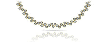 Load image into Gallery viewer, Diamond Bubble Diamond Necklace with 3.91 ct.(finished) 1.5mm, 1.7mm, 1.9mm - Luxury Time NYC