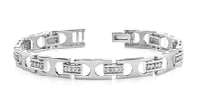 Load image into Gallery viewer, Diamond Buckle Link Diamond Bracelet with 1.00 ct.(finished) 1.8mm - Luxury Time NYC