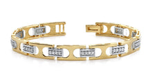 Load image into Gallery viewer, Diamond Buckle Link Diamond Bracelet with 1.00 ct.(finished) 1.8mm - Luxury Time NYC