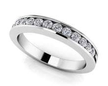 Load image into Gallery viewer, Diamond Channel Band In Diamond with 0.26 ct.(finished) 1.7mm - Luxury Time NYC