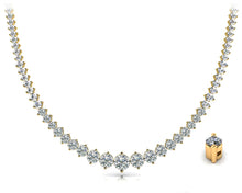 Load image into Gallery viewer, Diamond Crescendo Diamond Necklace with 10.01 ct.(finished) - Luxury Time NYC