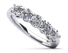 Load image into Gallery viewer, Diamond Crown Anniversary Diamond Ring with 0.49 ct.(finished) 2.9mm - Luxury Time NYC