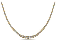 Load image into Gallery viewer, Diamond Crown Tennis Diamond Necklace with 20.14 ct.(finished) - Luxury Time NYC