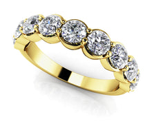 Load image into Gallery viewer, Diamond Dreams Anniversary Diamond Ring with 0.66 ct.(finished) 2.5mm - Luxury Time NYC