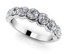 Load image into Gallery viewer, Diamond Dreams Anniversary Diamond Ring with 0.66 ct.(finished) 2.5mm - Luxury Time NYC