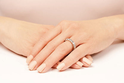 Diamond Dreams Anniversary Diamond Ring with 1.44 ct.(finished) 3.5mm - Luxury Time NYC