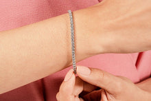 Load image into Gallery viewer, Diamond Dreams Diamond Tennis Bracelet with 10.25 ct.(finished) 4mm - Luxury Time NYC