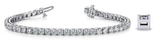 Load image into Gallery viewer, Diamond Dreams Diamond Tennis Bracelet with 10.25 ct.(finished) 4mm - Luxury Time NYC