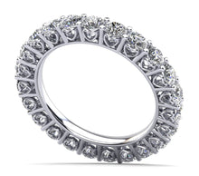 Load image into Gallery viewer, Diamond Heart Eternity Diamond Ring with 1.06 ct.(finished) 2mm - Luxury Time NYC