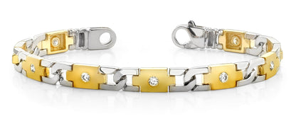 Diamond Plus Link Lab - Grown Diamond Bracelet with 1.98 ct.(finished) 3.8mm - Luxury Time NYC