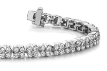 Load image into Gallery viewer, Diamond Squares Bracelet Lab - Grown Diamond with 5.94 ct.(finished) 2.25mm - Luxury Time NYC