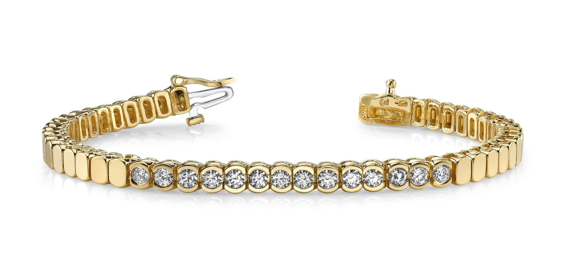 Diamond Tears Lab - Grown Diamond Bracelet with 0.54 ct.(finished) 2.0mm - Luxury Time NYC